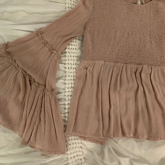 AE Light pink bell bottom sleeve - Picture 2 of 4